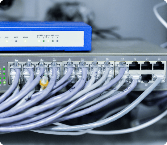 Internet  fibra óptica referencia cableado 